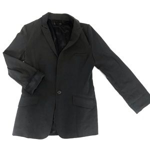 Dark gray blazer